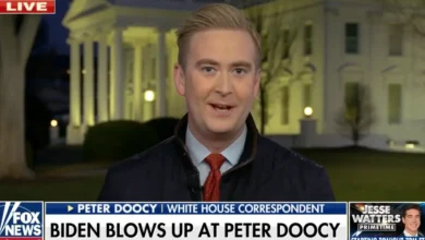 Where Is Peter Doocy In 2024 White House Correspondent Latest Role And Press Briefing